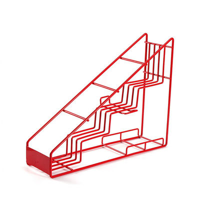 قفسه ذخیره سازی فلزی بطری شربت قفسه نمایش نردبان بطری شیشه ای