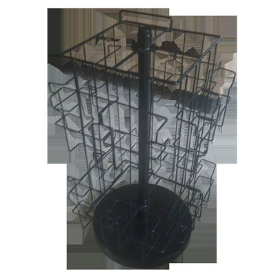 دسک تاپ ارتفاع 609 میلی متر عرض 318 میلی متر رک نمایشگر چرخشی برای کارت