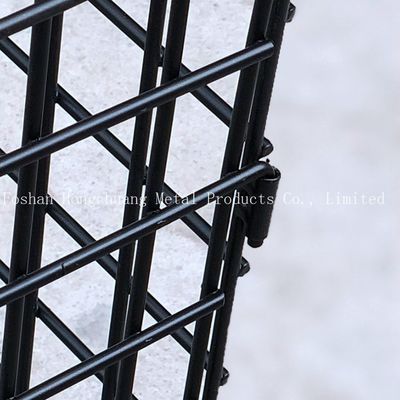 واگن برقی قفس قابل حمل فلزی مرکز خرید طراحی مدرن ساده با واگن برقی قفس چرخ دستی قفس چرخ دستی واگن برقی