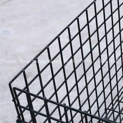 واگن برقی قفس قابل حمل فلزی مرکز خرید طراحی مدرن ساده با واگن برقی قفس چرخ دستی قفس چرخ دستی واگن برقی
