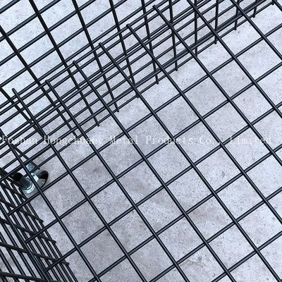 واگن برقی قفس قابل حمل فلزی مرکز خرید طراحی مدرن ساده با واگن برقی قفس چرخ دستی قفس چرخ دستی واگن برقی