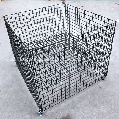واگن برقی قفس قابل حمل فلزی مرکز خرید طراحی مدرن ساده با واگن برقی قفس چرخ دستی قفس چرخ دستی واگن برقی