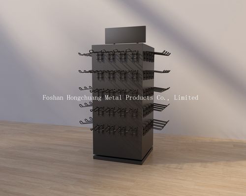 پایه نگهدارنده گوشواره چند لایه TUV Black Metal ، پایه نمایش گردان با قلاب