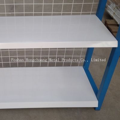 قفسه نمایش لوازم جانبی خودرو سبک مدرن H850mm با رنگ آبی
