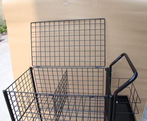 800mm High 370mm Wide Storage Storage Stack Rack Ballport 325 توپ تنیس سبد آموزشی ، رنگ مشکی