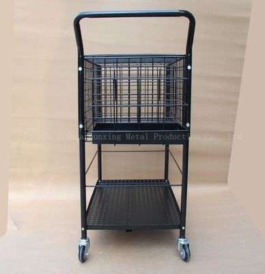 800mm High 370mm Wide Storage Storage Stack Rack Ballport 325 توپ تنیس سبد آموزشی ، رنگ مشکی