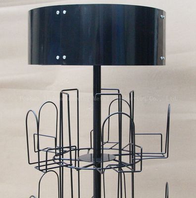 524 میلی متر طول 1708 میلی متر ارتفاع چرخش ادبیات قفسه ، Spinner Book Rack 360 درجه