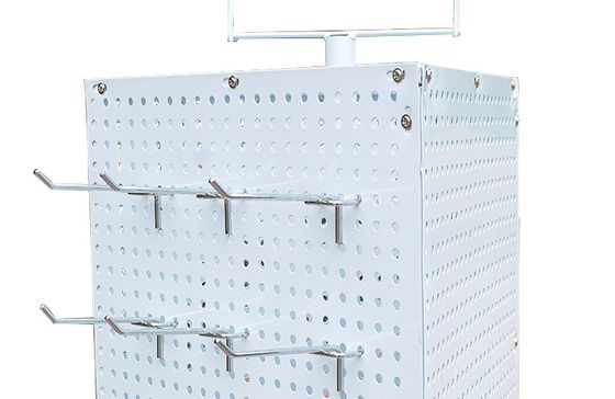 عرض 42mm عرض 165mm ارتفاع طلا و جواهر Pegboard نمایش Roraring