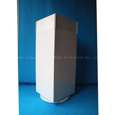 540 میلی متر طول 1440 میلی متر قفسه نمایش چرخش ارتفاع ، صفحه Pegboard چرخان چهار طرفه