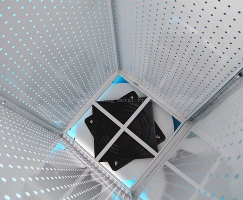 540 میلی متر طول 1440 میلی متر قفسه نمایش چرخش ارتفاع ، صفحه Pegboard چرخان چهار طرفه