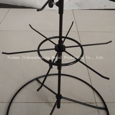 ارتفاع 460 میلی متر طول 330 میلی متر رک نمایش لوازم آرایشی ، گوشواره رک طلا و جواهر 2 لایه
