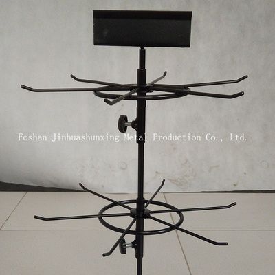 ارتفاع 460 میلی متر طول 330 میلی متر رک نمایش لوازم آرایشی ، گوشواره رک طلا و جواهر 2 لایه