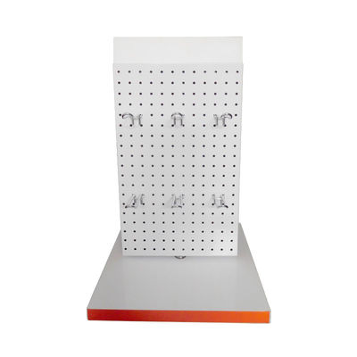 آرم سفارشی 380 میلی متر عرض 589 میلی متر ارتفاع Pegboard ابزار رک کف ایستاده