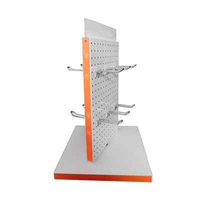 آرم سفارشی 380 میلی متر عرض 589 میلی متر ارتفاع Pegboard ابزار رک کف ایستاده