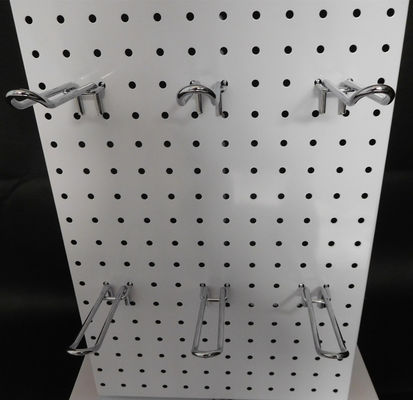 آرم سفارشی 380 میلی متر عرض 589 میلی متر ارتفاع Pegboard ابزار رک کف ایستاده