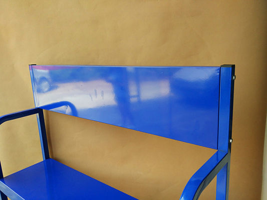 عرض 900 میلی متر عرض 350 میلی متر عمق قطعات رک نمایشگر ، پایه نگهداری لاستیک 3 ردیف