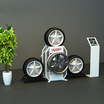 لوازم جانبی اتومبیل Heavy Duty LH نمایش رک ، رک تایر برای گاراژ در رنگ های مختلف