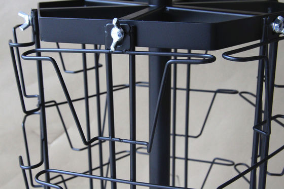 RAL Color Stationery Magazine Metal Display Rack، دارنده نمایش مجله HongChuang