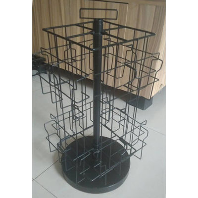 دسک تاپ ارتفاع 609 میلی متر عرض 318 میلی متر رک نمایشگر چرخشی برای کارت