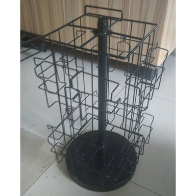 دسک تاپ ارتفاع 609 میلی متر عرض 318 میلی متر رک نمایشگر چرخشی برای کارت