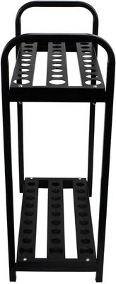 4 X 10.5 X 29 اینچ Golf Bag Organizer Club Display Rack Putter with 9 Hole