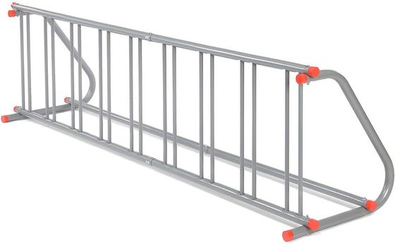 پایه طبقه 9 سازمان دهنده ذخیره سازی دوچرخه 111 اینچ پودر قفسه ای از جنس استیل با روکش