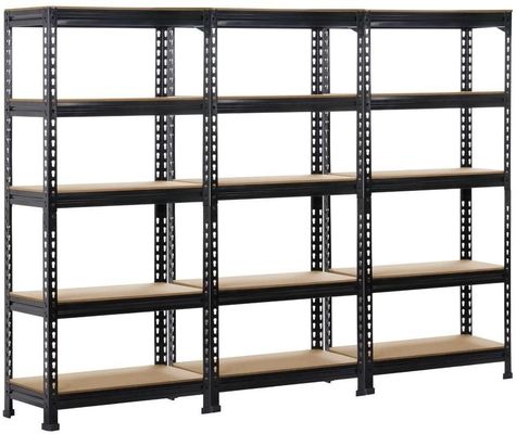 3 Pack Heavy Duty 5 Tower Warehouse Storage Storage Stars Garage قفسه بندی واحد قابل تنظیم 59 اینچ