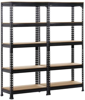 Sturdy 5 Shelf Storage Rack Corner Organization ابزار چند منظوره برای خانه